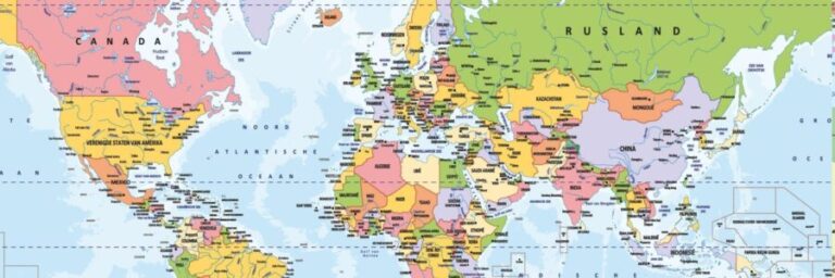 Wereldkaarten van Vector-Map