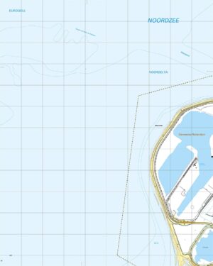Topografische Kaart 36F Maasvlakte digitaal