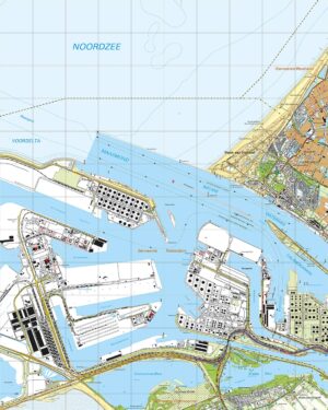 Topografische Kaart 37A Hoek van Holland digitaal