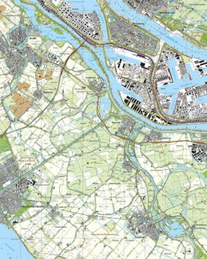 Topografische Kaart 37D Brielle digitaal