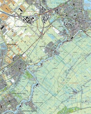 Topografische Kaart 38A Gouda digitaal