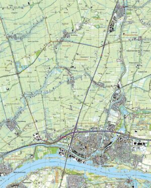 Topografische Kaart 38G Gorinchem digitaal