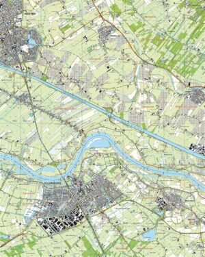 Topografische Kaart 39A Culemborg digitaal