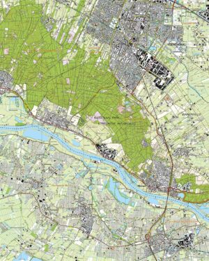 Topografische Kaart 39E Rhenen digitaal