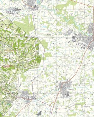 Topografische Kaart 41F Ratum digitaal