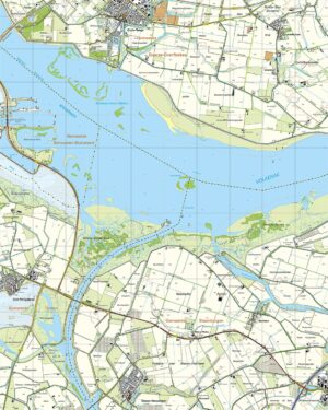 Topografische Kaart 43D Oude-Tonge digitaal