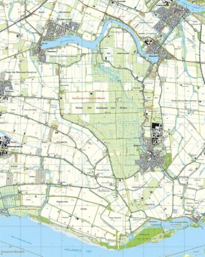 Topografische Kaart 43F Strijen digitaal