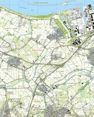Topografische Kaart 43H Klundert digitaal