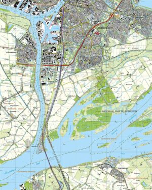 Topografische Kaart 44A Dordrecht digitaal