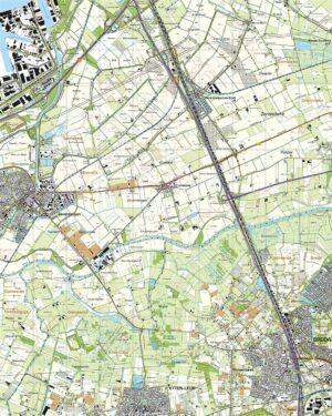 Topografische Kaart 44C Zevenbergen digitaal