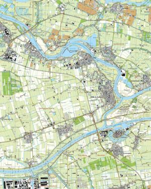 Topografische Kaart 44F Heusden digitaal