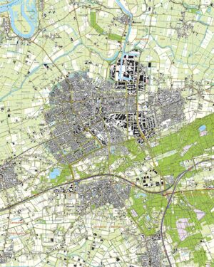 Topografische Kaart 45E Oss digitaal