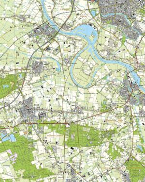 Topografische Kaart 45F Grave digitaal