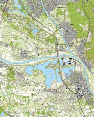 Topografische Kaart 46A Cuijk digitaal