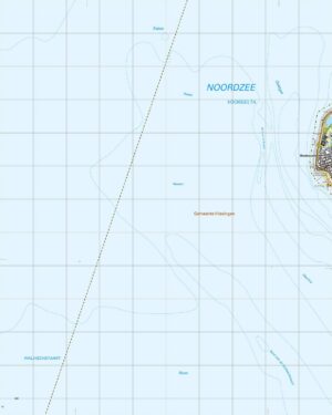 Topografische Kaart 47F Westkapelle digitaal