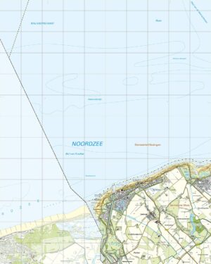 Topografische Kaart 47H Cadzand digitaal