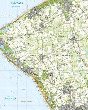 Topografische Kaart 48A Domburg digitaal