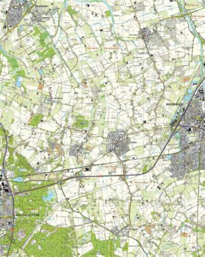 Topografische Kaart 49E Wouw digitaal