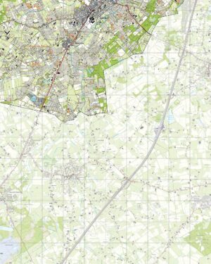 Topografische Kaart 50C Zundert digitaal