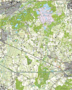 Topografische Kaart 51A Oisterwijk digitaal