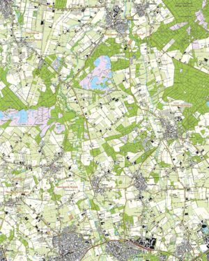 Topografische Kaart 51C Hoogeloon digitaal
