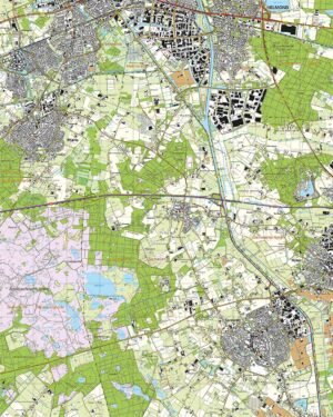 Topografische Kaart 51H Mierlo digitaal