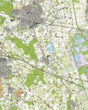 Topografische Kaart 52C Deurne digitaal