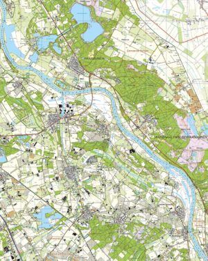 Topografische Kaart 52E Well digitaal
