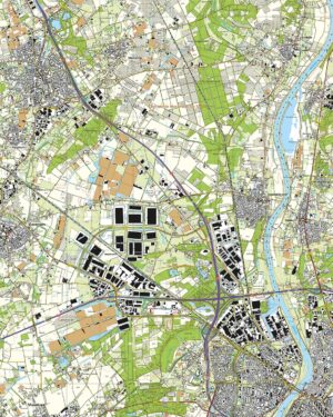 Topografische Kaart 52G Blerick digitaal