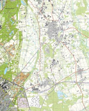 Topografische Kaart 52H Venlo digitaal