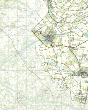 Topografische Kaart 53F Sluis digitaal