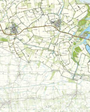 Topografische Kaart 54B IJzendijke digitaal