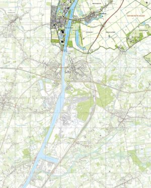 Topografische Kaart 54G Sas van Gent digitaal