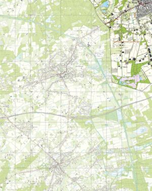 Topografische Kaart 56F Voortse Heikant digitaal