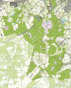 Topografische Kaart 57A Weebosch digitaal