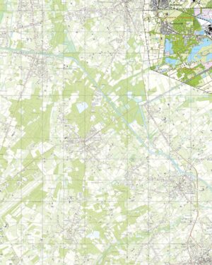 Topografische Kaart 57G Budel-Dorplein digitaal