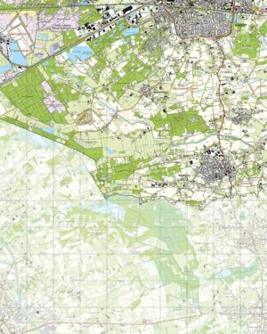 Topografische Kaart 57H Stramproy digitaal