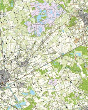 Topografische Kaart 58A Nederweert digitaal