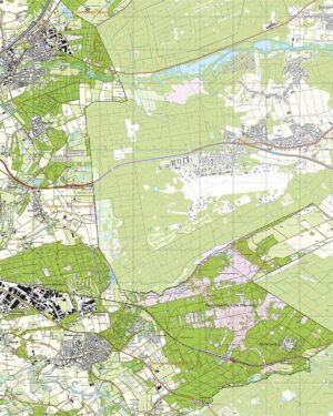 Topografische Kaart 58G Swalmen digitaal