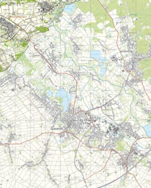 Topografische Kaart 60E Vlodrop digitaal