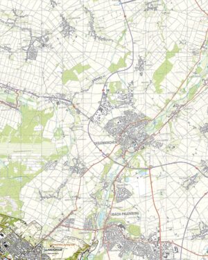 Topografische Kaart 60G Landgraaf digitaal