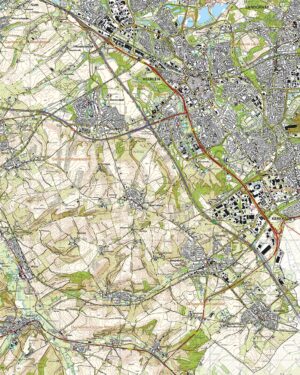 Topografische Kaart 62B Heerlen digitaal