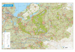 Topografische kaart Gelderland