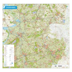 Topografische kaart Overijssel