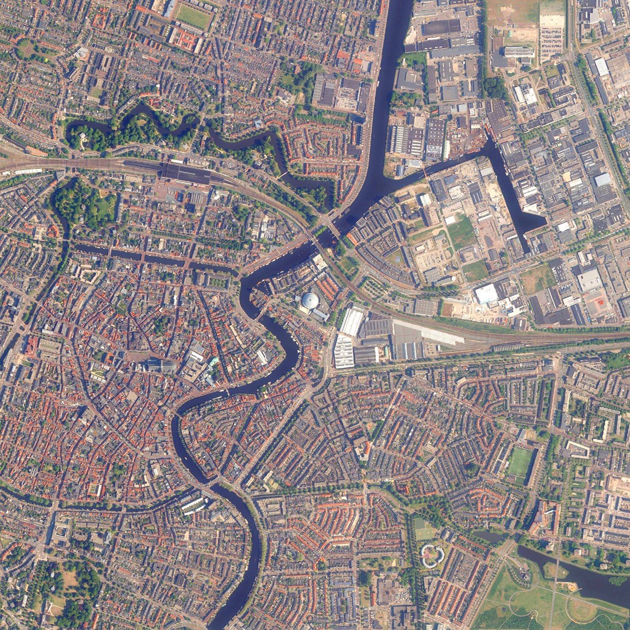Luchtfoto Haarlem - Afbeelding 2