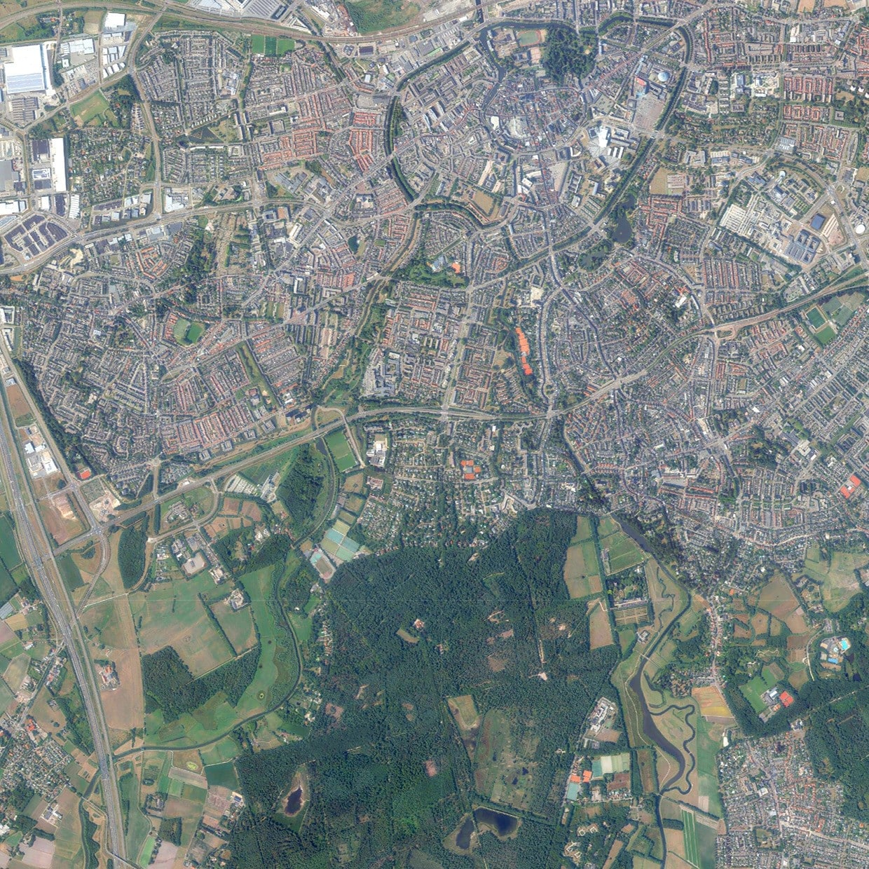Luchtfoto Breda - Afbeelding 2
