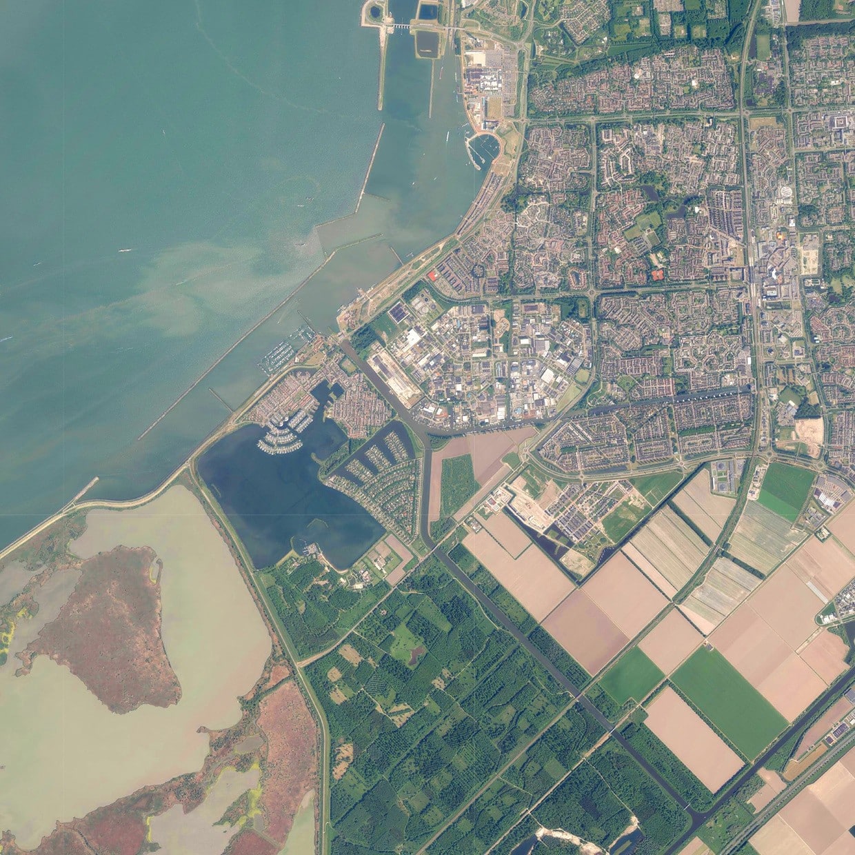 Luchtfoto Lelystad - Afbeelding 2