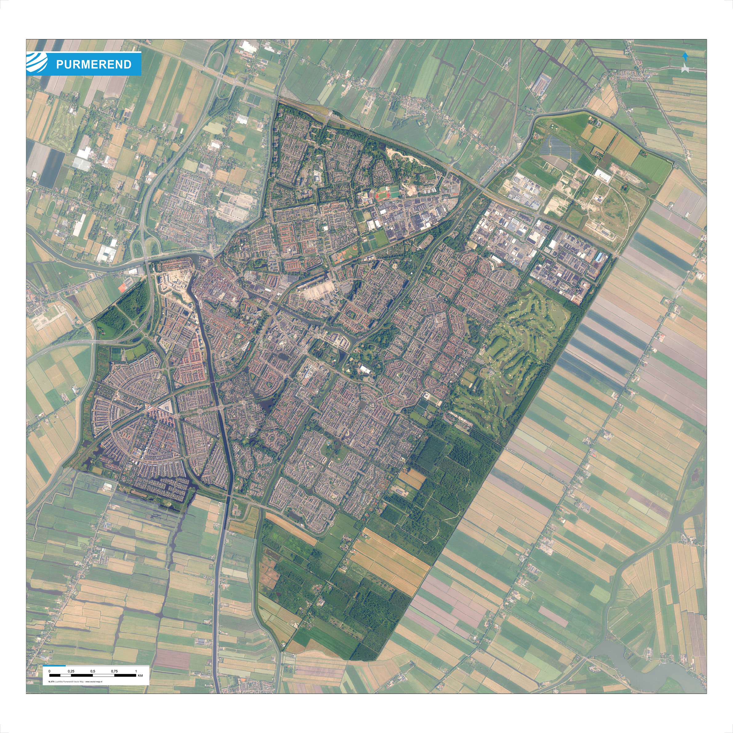 Luchtfoto Purmerend