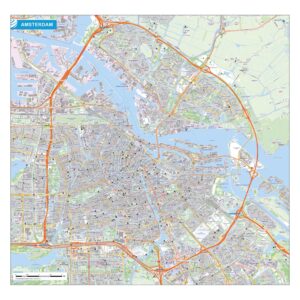 Kaart Amsterdam