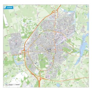 Kaart Assen